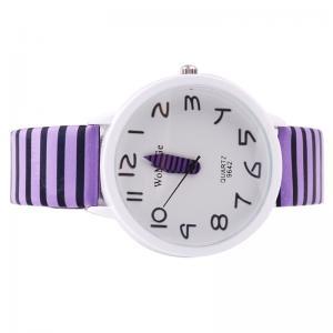round dial digital watch